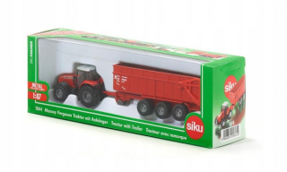 Traktor - Massey Ferguson traktor s prívesom