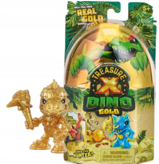 Figúrka lovca dinosaurov Cobi 41640 Treasure X Dino Gold