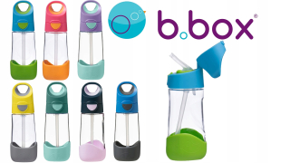 B.Box ocean breeze tritanová fľaša so slamkou 450 ml