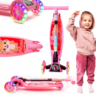Trojkolesová kolobežka I love toys AS2 Pink