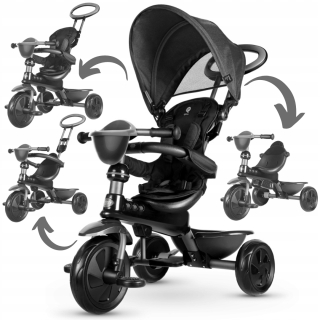 Trojkolka Qplay 4105 Black
