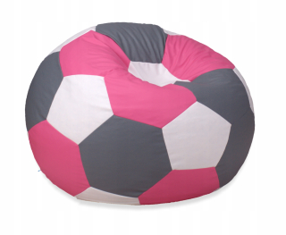 Detský sedací vak - pufa - Trojfarebný odolný PUFA BALL 200L 70cm EGATO