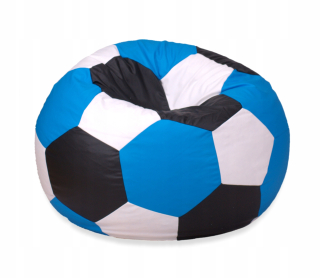 Detský sedací vak - pufa - Trojfarebná Durable Pofa ples 300 litrov 80 cm eGate