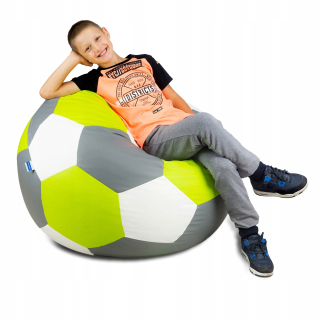 Detský sedací vak - pufa - TRI-COLOR TRUČNÁ POFA BALL 450L 100CM EGATO