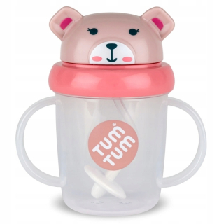 Fľaša Tum Tum so slamkou Betsy Bear - Séria 3.