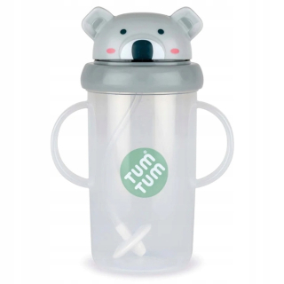 Tum Tum Fľaša so slamkou pre deti Koala Kev 300 ml