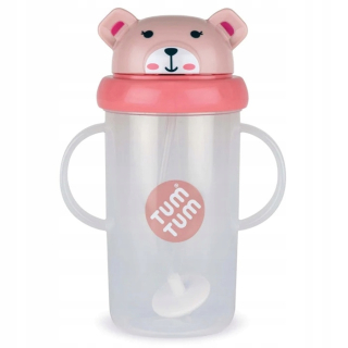 Tum Tum Fľaša so slamkou pre deti Betsy Bear 300 ml