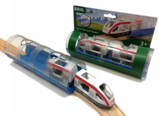 Dráha pre deti, stavebnica - Tunel s klasický vlak 33890 Brio