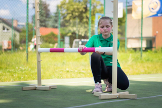 Pól pre hobby Horskú prekážku pre deti