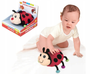 Hračky pre rozvoj lezenia - Bežiaci Biedronka Raczing Smile Play 0210