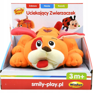 Hračky pre rozvoj lezenia - Úteku psov pre manipuláciu Smile vibrácií
