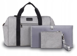 Lionelo LO-IDA GREY CONCRETE taška organizér do kočíka