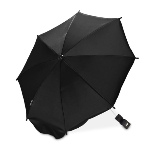 Dáždnik na kočík Caretero 60 cm čierny