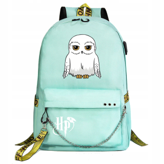 Školský batoh - USB School Backpack Harry Potter Sowa Duży A4