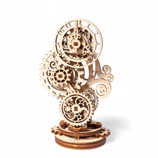 Ugears Clock Steampunk Puzzle 3D mechanický model