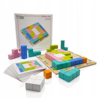 Tetris farebné puzzle logická hra Adam hračky