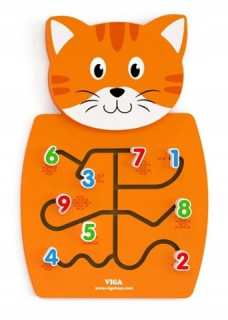 Stenový panel puzzle - Kitten