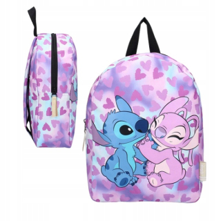 Viackomorový batoh do škôlky pre dievčatá Lilo & Stitch Vadobag Odtiene fialovej