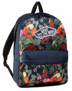 Školský batoh - Vans School Batchpack v kvety pre ženy