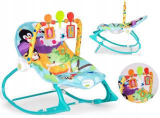 Hojdacie kreslo Kinder_play, vibrácie 3v1, DO 18kg