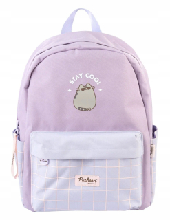 Jednokomorový školský batoh Pusheen Grupoerik, viacfarebný, 18 rokov