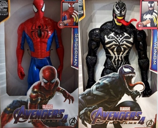 Akčná figúrka, postavička - Venom + Spider-Man Spiderman Sťahovanie Obrázok
