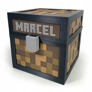 KAJAWIS prasiatko MINECRAFT box MENO dieťa