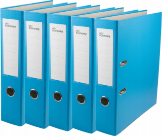 BINDER A4 75MM SVETLOMODRÉ KOVANIE