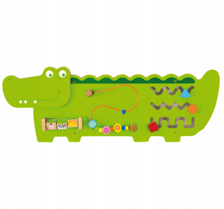 Viga Big Drevená manipulátorom Board Crocodile
