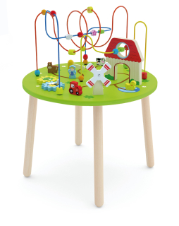 Interaktivny stolik pre deti -  Viga Drevená Interactive Educational Tabuľka 96 cm