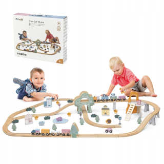 Viga Polarb Wooden Train Tor 90 El