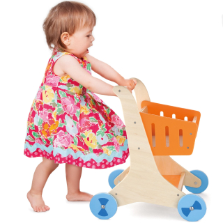 Detská pokladňa - obchod - Viga hračky drevené Shop Trolley