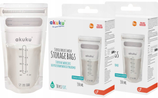 Akuku potravinové vrecká 30 ks 150 ml