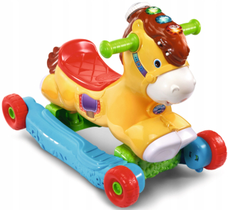 Hojdacie kreslo - Vtech Bujak Konik Jeździk 2in1 Zvuky EN Melodies