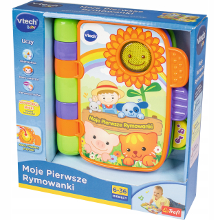 Kniha pre bábätko - VTECH Interactive Book First Rhymes