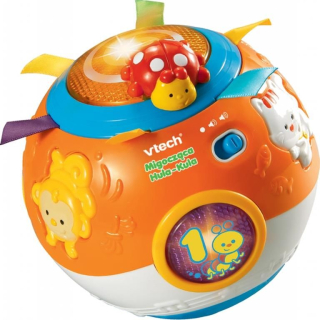 Hračky pre rozvoj lezenia - Vtech Interactive Migaczaca Hula-Kula v Poľština