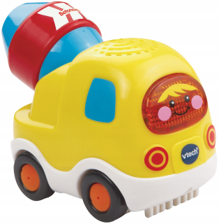 Domiešavač autíčko pre deti - VTECH TUT TUT CARS BETÓNOVÝ NÁKLADNÝ VOZÍK HOVORÍ SPEVÁ PL