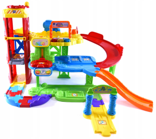Autíčka zostava - AUTOMATY VTECH TUT TUT GARAGE TRACK SLIP AUTOMAT