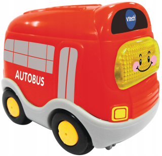 Detský autobus, trolejbus - Vtech TuT Tut Car so zvukovými zbernicami spieva pl