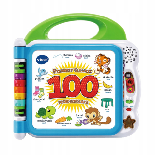 Kniha pre bábätko - VTECH - Prvý slovník Predškolák 61090