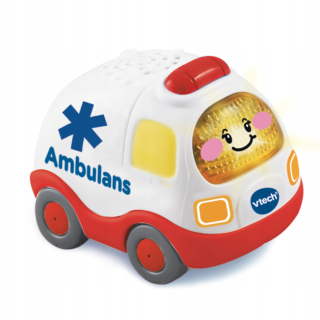 Rozprávkové autíčko - Vtech tut tut auto - car ambulancie 60805