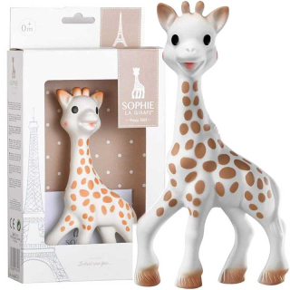 Ortodontické hryzátko Sophie la girafe, biela guma