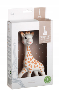 Ortodontické hryzátko Sophie la girafe, biela guma