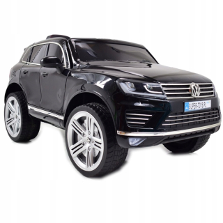 Detské elektrické autíčko - VW TOUAREG s MP4, lakom, mäkkými kruhmi,