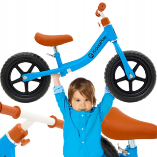 KIDOOPLAY RUNNER 12" balančný bicykel Béžová, Biela, Čierna, Modrá