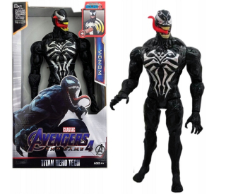 Figúrka Avengers Titan Hero Tech Venom, čierna, 30 cm