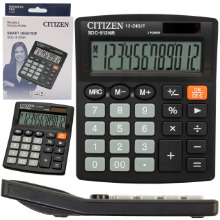 Kancelársky kalkulátor Citizen SDC-812BN
