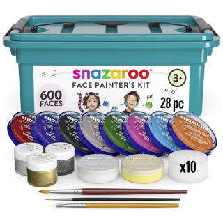 Farby na tvár Snazaroo 28 ks x 18 ml