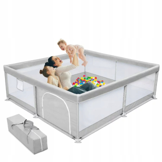 Suchý bazén bez loptičiek KochaToys Luna Safe 200 x 180 cm