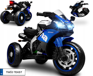 Motorka Joy4kids N-666 čierna a modrá